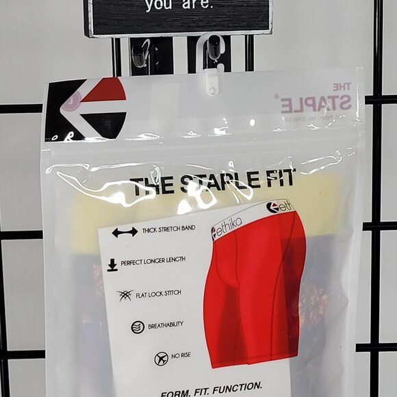 Ethika Staple Fit Men's Boxer Briefs – LSU Bengal Tiger Print- (Gift for Him) L - Picture 3 of 6